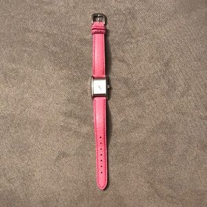 Coach Accessories - Coach Leather and Silver Watch Coach Accessories - Coach Leather and Silver Watch